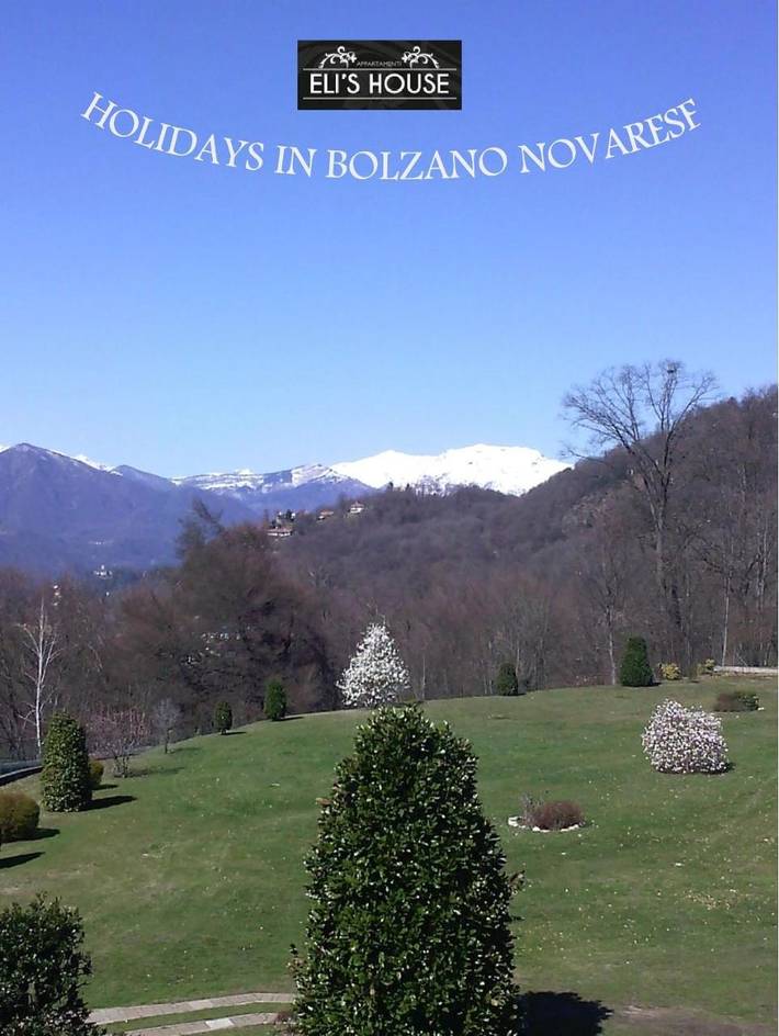 Gîte pour 5 personnes, avec Terrasse et Jardin ainsi que Piscine et Vue à Bolzano Novarese