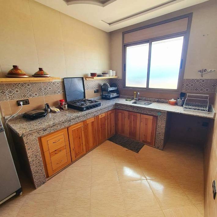 Gîte pour 6 personnes, avec vue et jardin à Taghazout (village) - 4