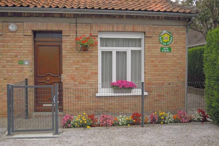 Gîte pour 2 personnes, avec terrasse à Recques-sur-Hem