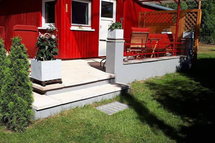 Ferienhaus für 2 Personen, mit Terrasse und Garten