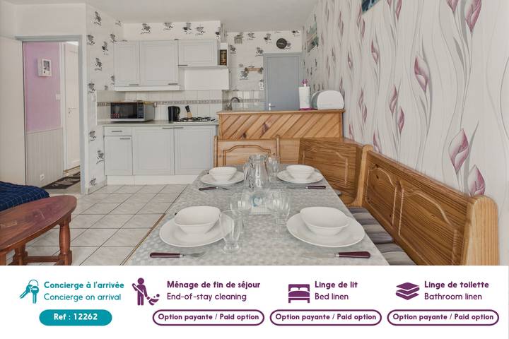 Gîte pour 6 personnes, avec balcon dans Plage des Becs - 3