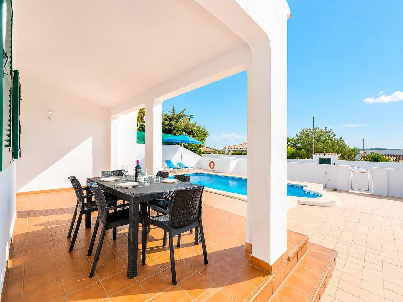 Villa pour 6 personnes avec vue sur l’océan in Cala en Porter, Municipalité de Alaior