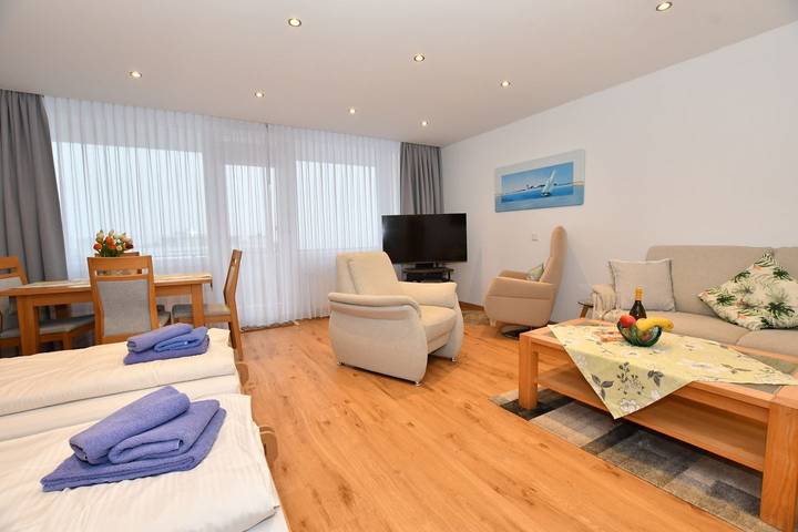 Ferienwohnung für 2 Personen, mit Balkon auf Borkum - 3