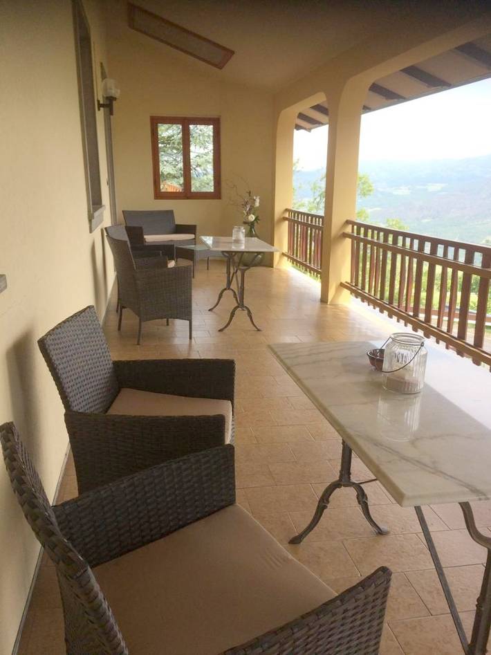 Hôtel pour 2 personnes, avec vue ainsi que terrasse et jardin à Bobbio - 3