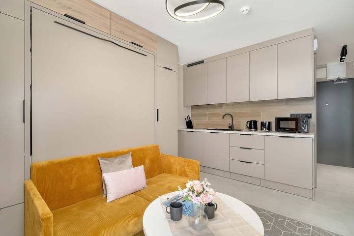 Studio dla 2 osób, z balkon/ taras, Dla rodziny na Wielkopolska
