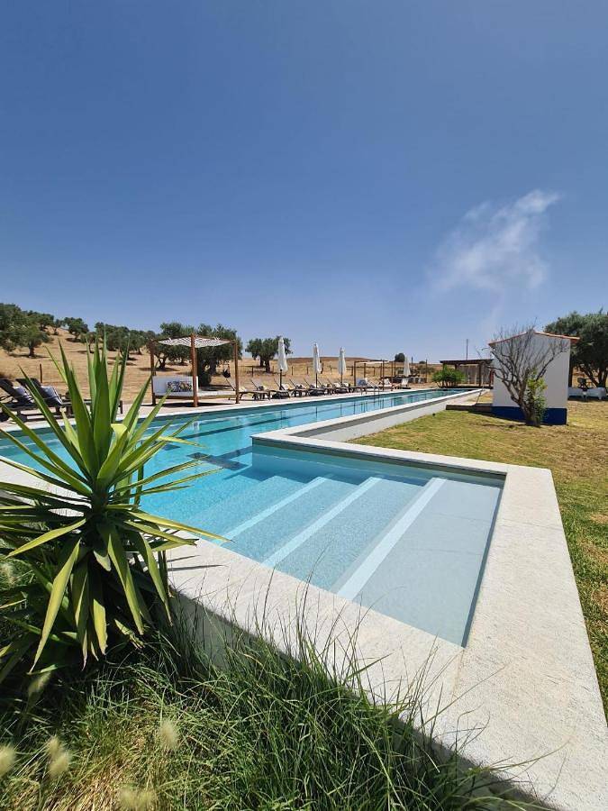 Casa de férias para 11 pessoas, com piscina e jardim e ainda terraço, com animais de estimação em Ferreira do Alentejo