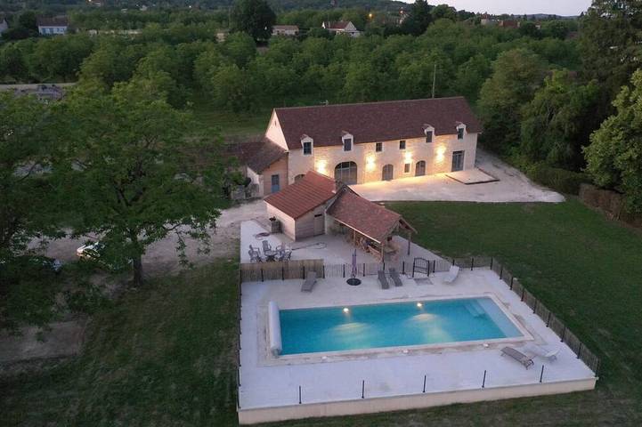 Maison de vacances pour 20 personnes, avec terrasse et jardin - 1