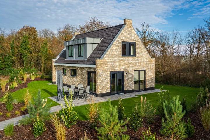 Vakantiepark voor 6 personen, met sauna op Texel