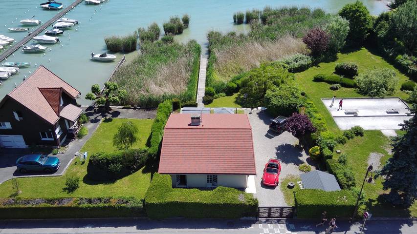 Maison de vacances pour 6 personnes, avec jardin ainsi que terrasse et vue sur le lac en Haute-Savoie - 3