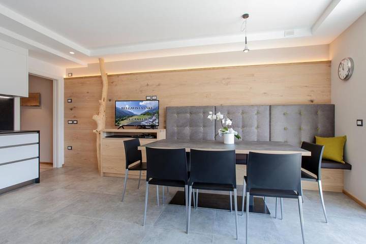 Ferienwohnung für 8 Personen, mit Garten und Ausblick, mit Haustier in Molveno - 4