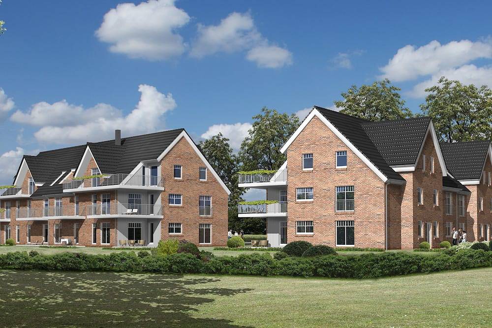 Ganze Wohnung, 5*-Komfort-Fewo, 85m²-Neubau, 6 Pers., Hh-Süd, Wald und Heide, kinderfreundlich! in Vahrendorf, Rosengarten
