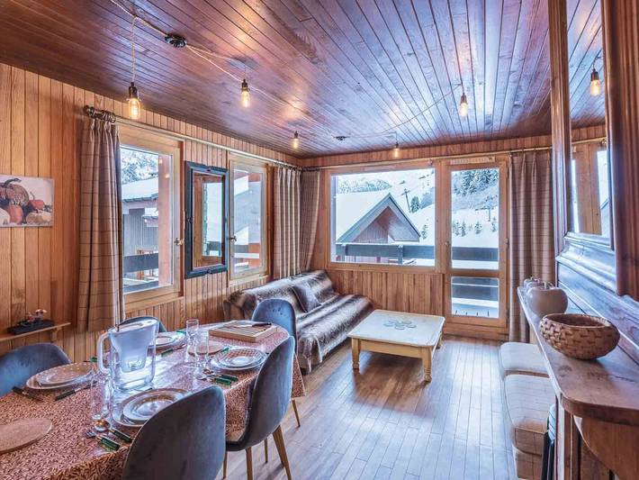 Gîte pour 4 personnes, avec Balcon dans Méribel-Mottaret