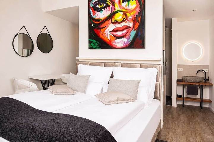 Ferienwohnung für 2 Personen, mit Balkon - 1