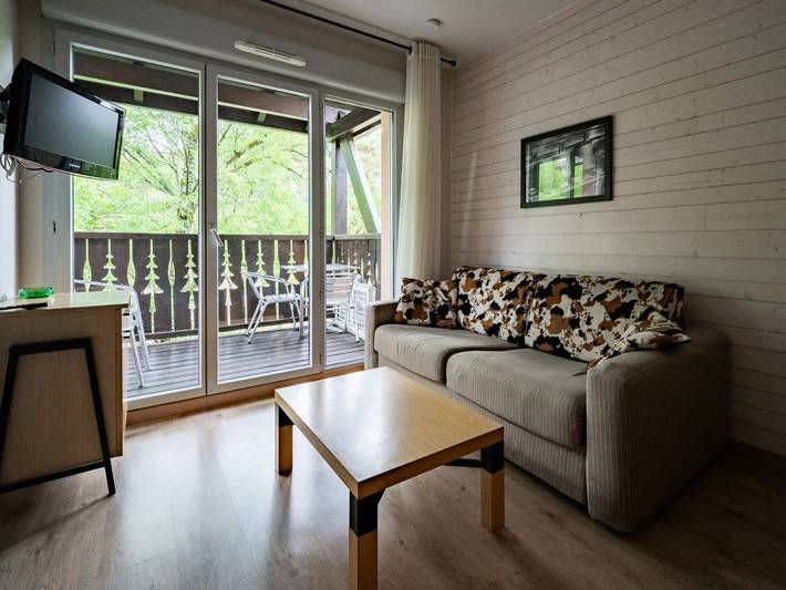 Appartement de vacances pour 6 personnes, avec Balcon et Piscine