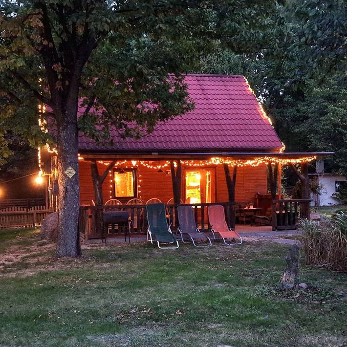 Lodge für 11 Personen, mit Whirlpool und Pool sowie Garten - 1