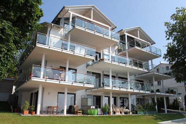 Ferienhaus mit Meerblick für 5 Personen, mit Seeblick und Balkon in Sassnitz