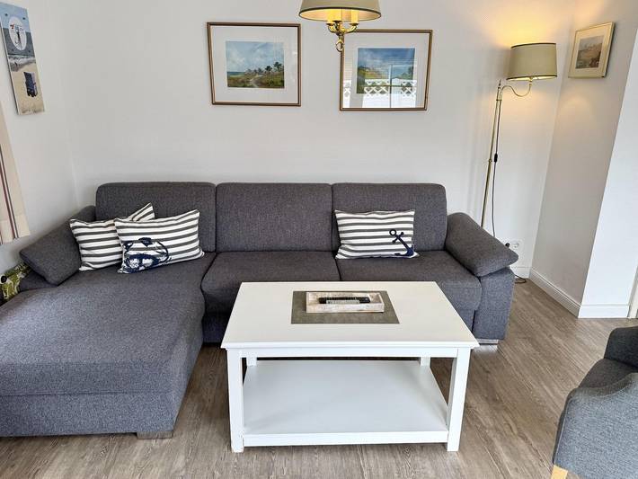 Ganze Wohnung, Gemütliche 2-Zimmer Ferienwohnung für 4 Personen, strandnah in Westerland in Westerland, Sylt (Gemeinde)