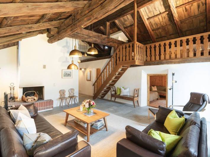 Ferienwohnung für 6 Personen, mit Balkon in Bever