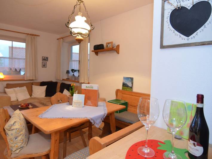 Ferienwohnung für 2 Personen, mit Balkon und Garten in Halblech - 2