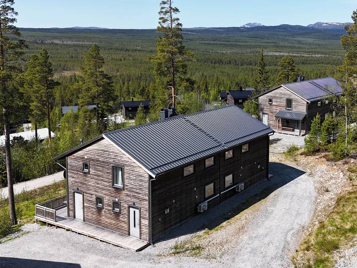 Hus för 6 Personer, med bastu och terass i Jämtland