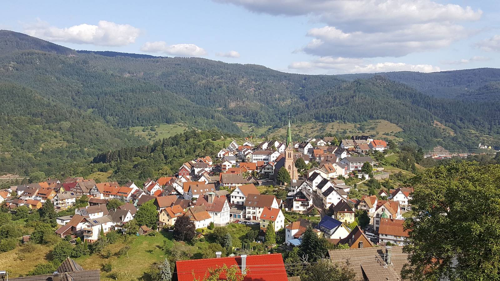 Ganze Wohnung, Ferienwohnung '1' mit Balkon und Wi-Fi in Forbach, Nordschwarzwald