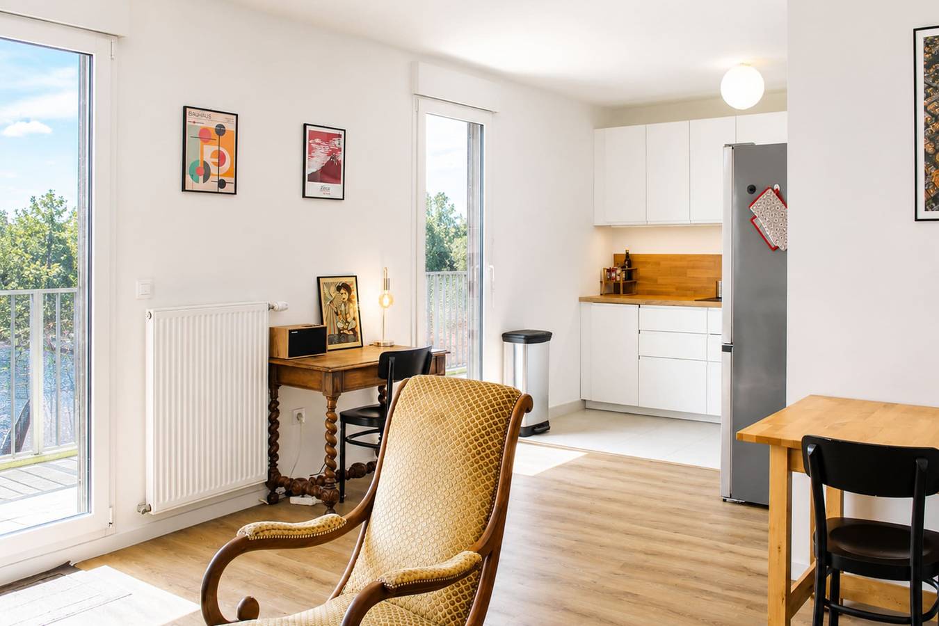 Appartement entier, Appartement 2 chambres avec balcon in Aubervilliers, Seine-Saint-Denis