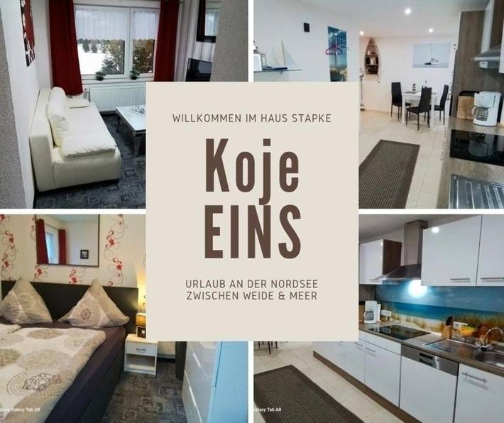 Ferienwohnung für 3 Personen, mit Terrasse und Garten