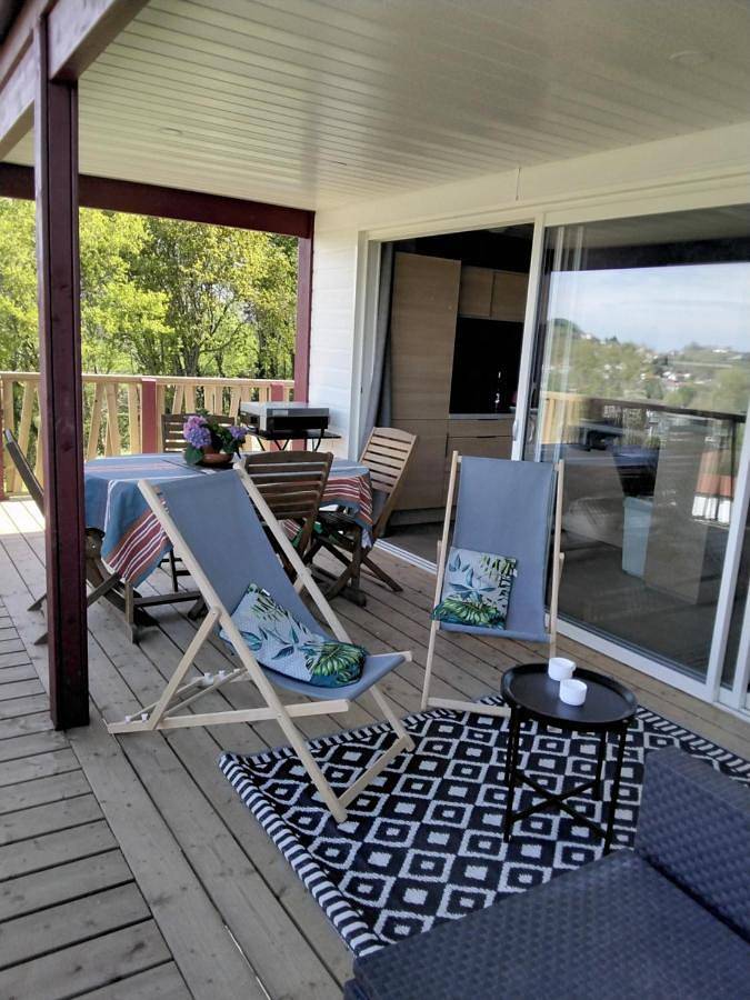 Chalet pour 4 personnes, avec balcon ainsi que piscine et vue au Pays basque - 4