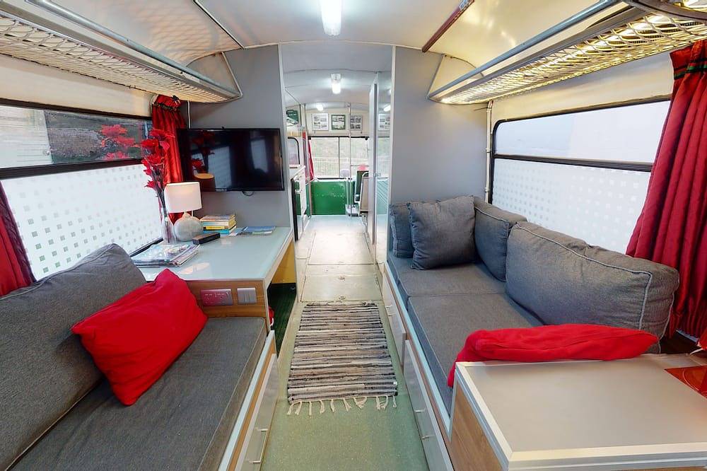 Stay on a vintage 1974 Maltese bus in Xaghra in Xaghra, Gozo