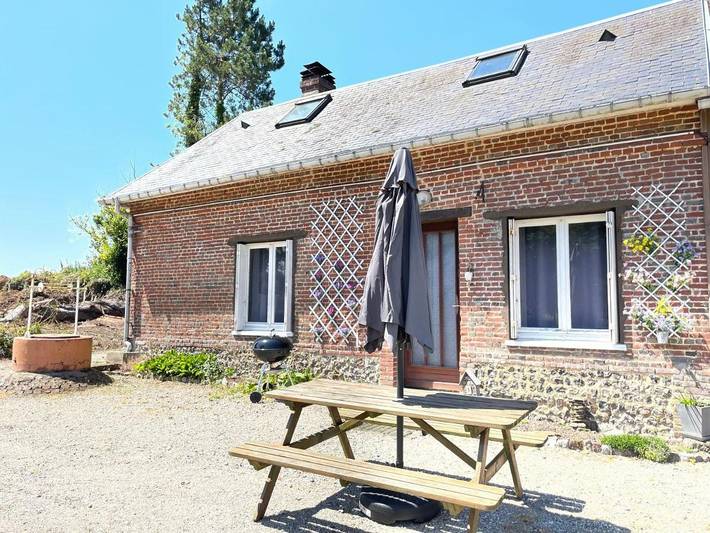 Location de vacances pour 4 personnes, avec terrasse et jardin à Bretteville-du-Grand-Caux