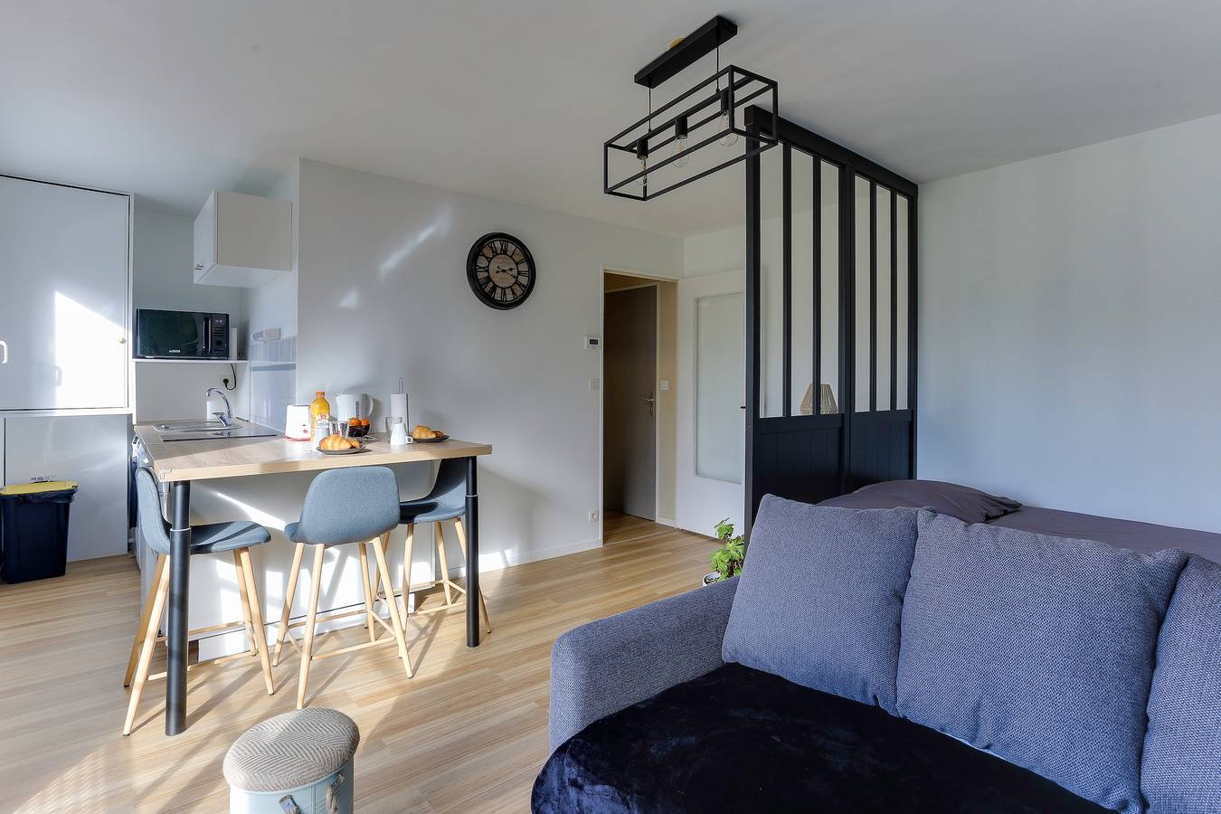 Appartement entier, L'Escale Bretonne - Studio à 20min de Rennes centre in Noyal-Châtillon-sur-Seiche, Région de Rennes