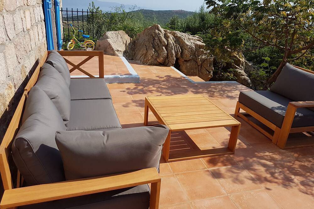 Grande villa familiare vista mare stupenda, 10mn spiaggia di Cupabia in Serra di Ferro, Ajaccio e dintorni