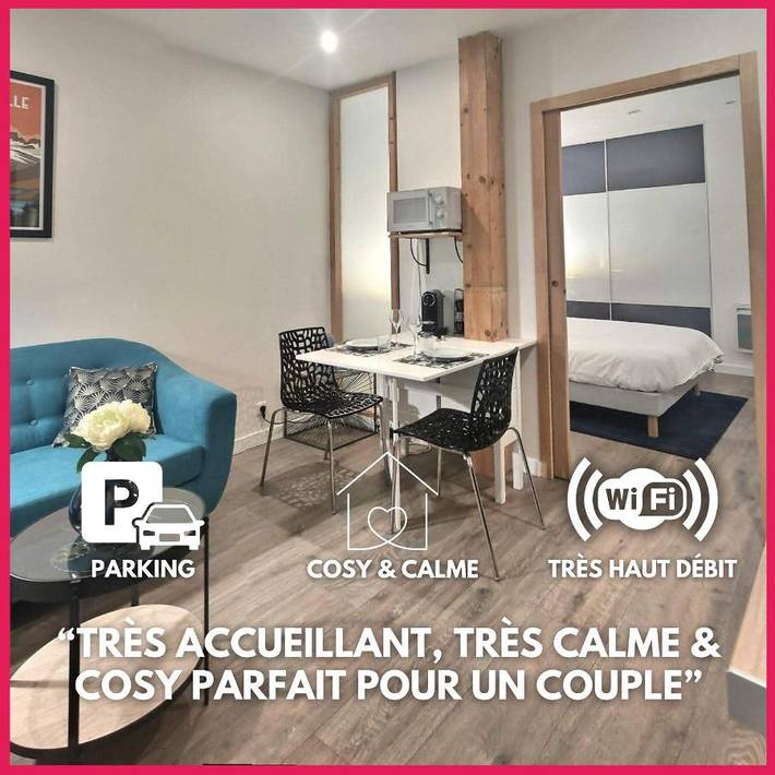 Appartement de vacances pour 2 personnes, avec Balcon ainsi que Terrasse et Jardin à Gerde (homonymie)