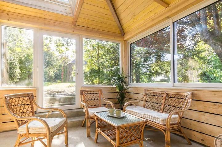 Gîte pour 7 personnes, avec terrasse et jardin