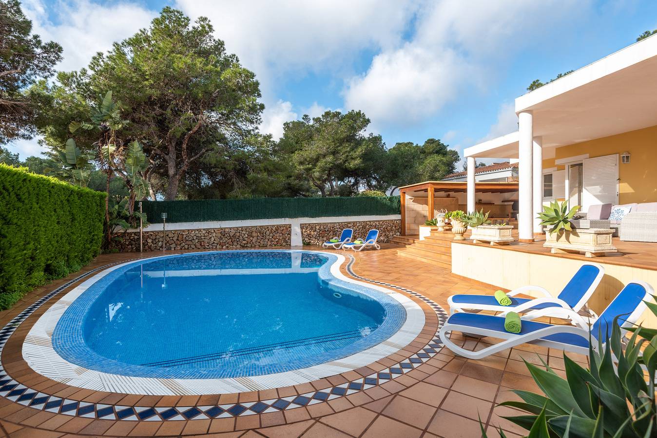 Villa Moll Moll in Cala Blanca, Ciutadella