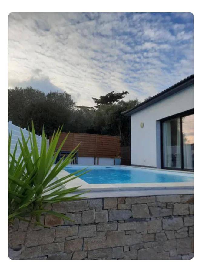 Villa pour 6 personnes, avec terrasse et piscine, animaux acceptés à Borgo - 4