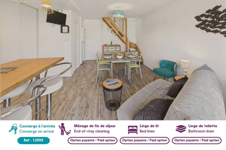 Gîte pour 4 personnes, avec terrasse et jardin à Île-Tudy - 2