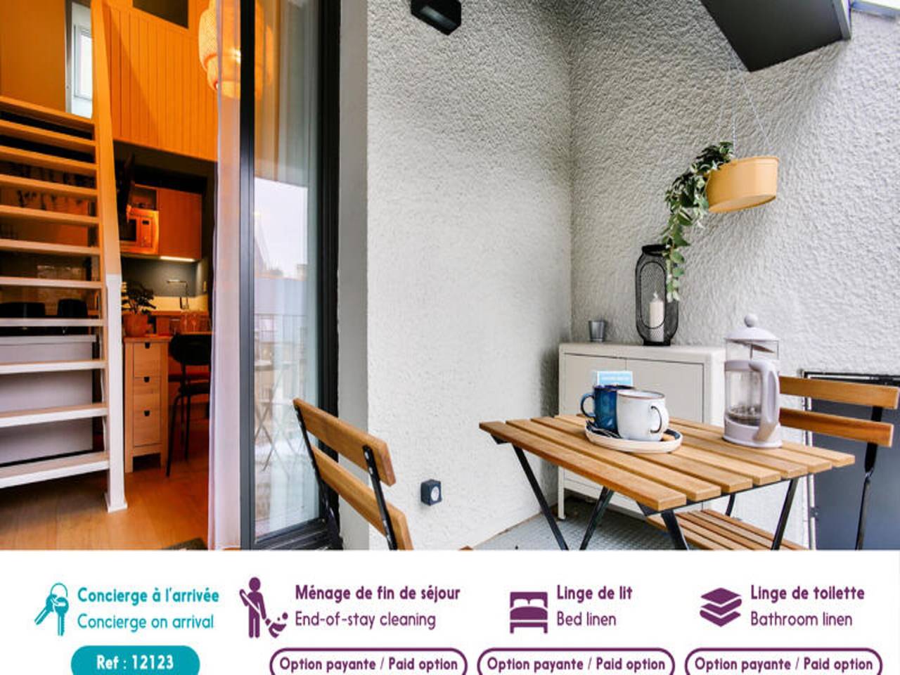 Entire apartment, Apartment in Dinard near Port la Vicomte in Dinard, Saint-Malo region