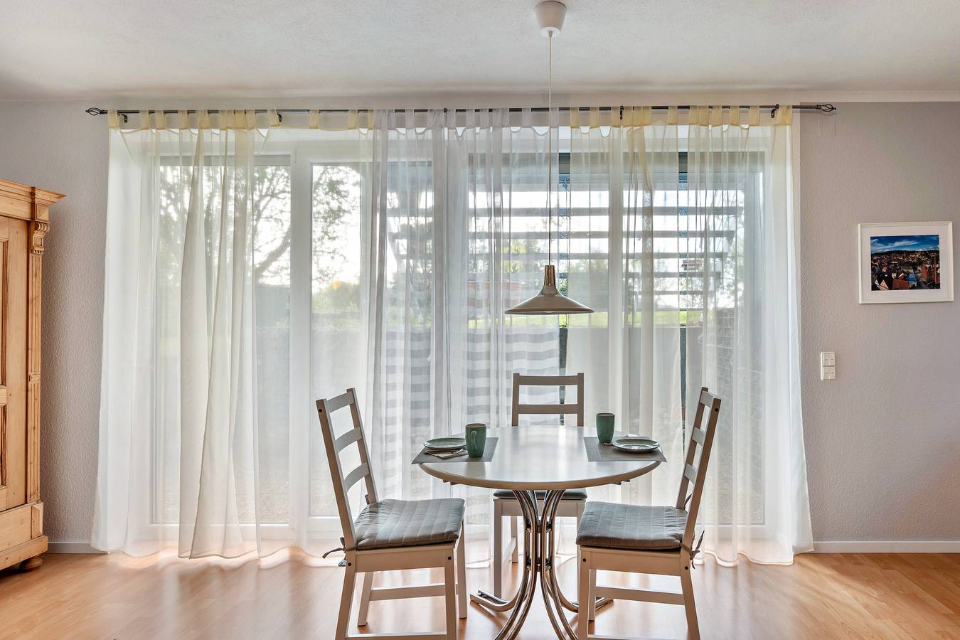 Ganzes Studio, Studio 'Jagst' mit gemeinsamer Terrasse und Wi-Fi in Michelbach an der Bilz, Hohenlohe