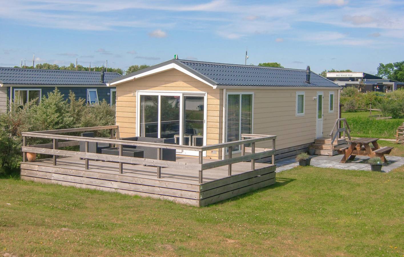 Casa de vacaciones para 5 personas con jardín in Lauwersmeer, Mar del Norte Holanda