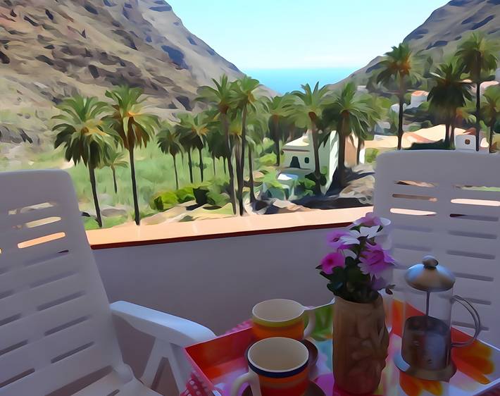 Apartamento de vacaciones para 2 personas, con balcón - 1