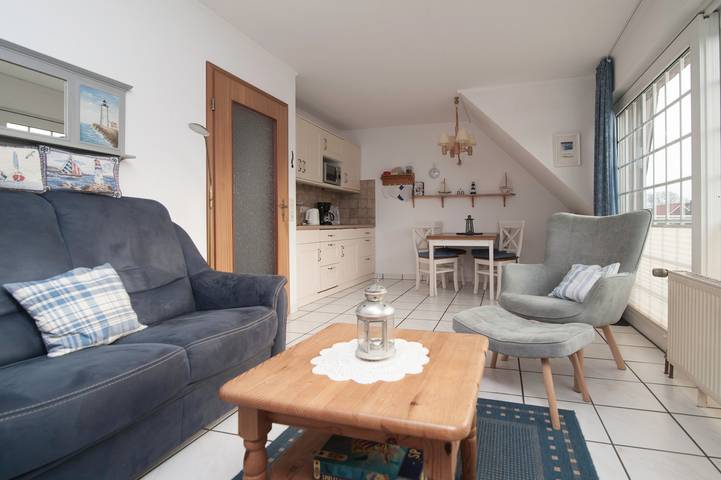 Ferienwohnung für 4 Personen, mit Balkon in Krummhörn - 3