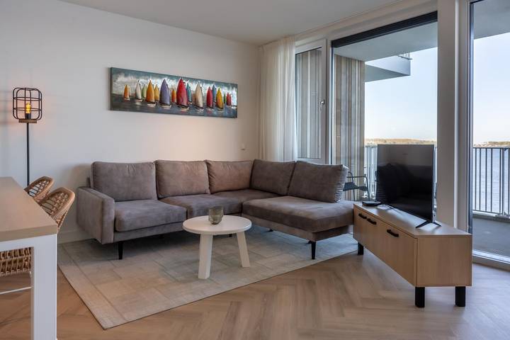 Ferienhaus für 4 Personen mit Ausblick in Arnemuiden, Niederländische Nordsee