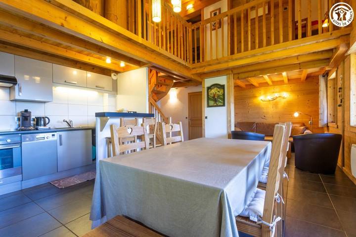 Chalet pour 6 personnes, avec jardin à Notre-Dame-de-Bellecombe - 4