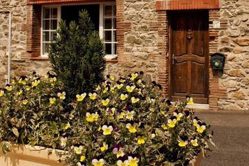 Gîte pour 12 personnes, avec balcon et jardin à Le Vivier