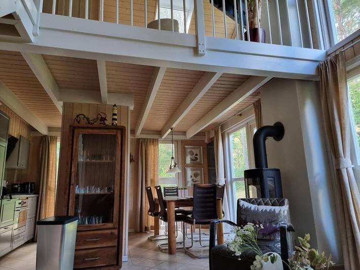 Ferienhaus für 6 Personen, mit Seeblick und Sauna sowie Ausblick und Garten auf der Halbinsel Mönchgut - 3