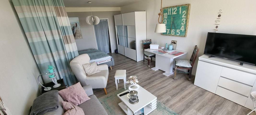 Ferienwohnung für 3 Personen, mit Balkon in Burgtiefe