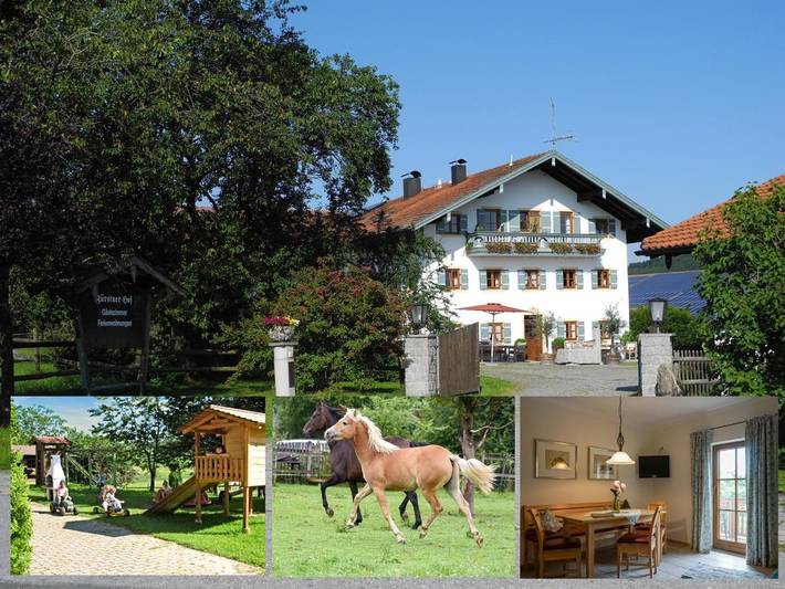 Ferienwohnung für 2 Personen, mit Balkon und Terrasse sowie Garten und Ausblick in Rimsting