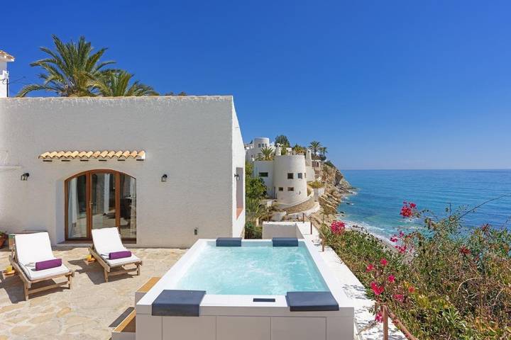 Casa rural para 6 personas, con terraza y jacuzzi en Villajoyosa