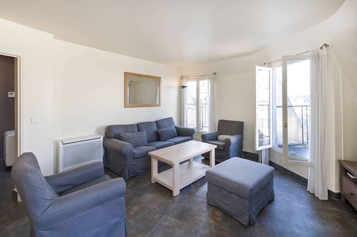 Gîte pour 4 personnes, avec Balcon dans Théâtre Mogador